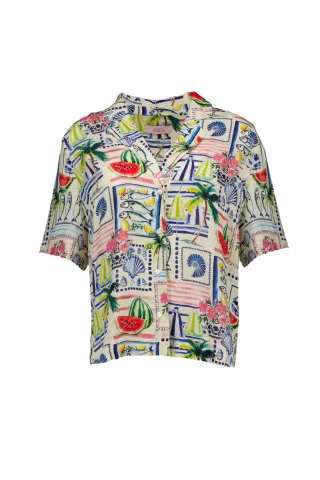Studio Anneloes - Noor sardines blouse multi color - Gr. - L