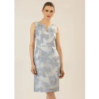 Apart Abendkleid aus einem strukturierten Organza Jacquard