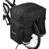 Wozinsky Fahrradtasche Fahrradtasche Gepäckträgertasche Pannier Doppeltasche hinteren Koffera
