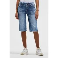 SOCCX Regular-fit-Jeans mit hoher Leibhöhe