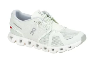 ON 59.98774 Cloud 5 Damen Sportschuhe Sneaker wei? ice/white atmungsaktiv-fle...