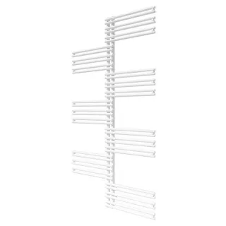 Purmo Figuresse Twist Badheizkörper FLSA011909000N0 BH 1194 mm, BL 910 mm, RAL 9016