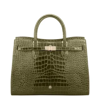 Farah Coccodrillo Handtasche L