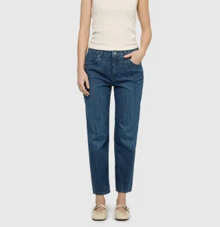 MAC - MAC JEANS - BOBBIE, Super soft summer denim blau - Gr. - 40