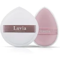 Luvia Cosmetics Puderquaste THE PUFFYS - DUO PUFF KIT - ELEGANC/CANDY, Spar-Set, 2 tlg., Set aus Puderquaste und Kosmetikschwamm Pad, Das ultimative Duo für ein perfektes Finish