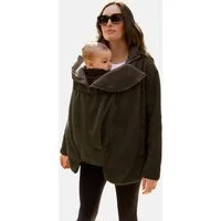 Seraphine Umstandsjacke Seraphine 3-in-1-Fleecejacke Babytrage aus Borg (1-St)