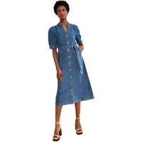 Love & Roses Midikleid Love & Roses Midikleid mit Spitze, Regular (1-tlg)