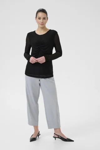 Langarm-Shirt KAchai Slim fit black