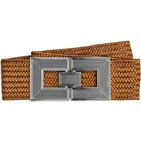 Caspar Taillengürtel GU328 für Damen mit Stretch und stylischer Metallschließe