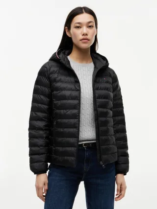 LW PADDED GLOBAL STRIPE JACKET black - Gr. - XL