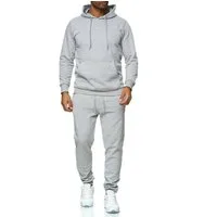 iKENNAS Sportanzug Herren Jogginganzug, Freizeit Haus Sportanzug