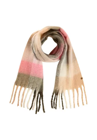 camel active - Schal mit Fransen winter berry - Gr. - OS
