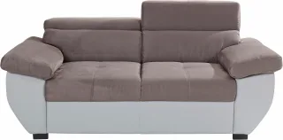 COTTA 2-Sitzer "Speedway" Big-Sofa mit Kopfteilverstellung
