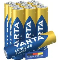 VARTA LONGLIFE Power AA, 10er Blister Batterie