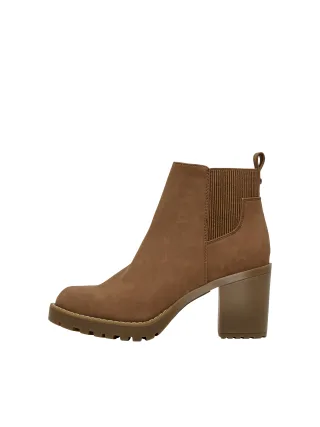 ONLY SHOES - ONLBARBARA HEELED BOOTIE NOOS Cognac - Gr. - 36