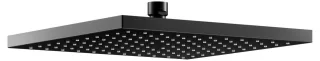 Keuco Black Selection Kopfbrause, eckig, schwarz matt 53086370100
