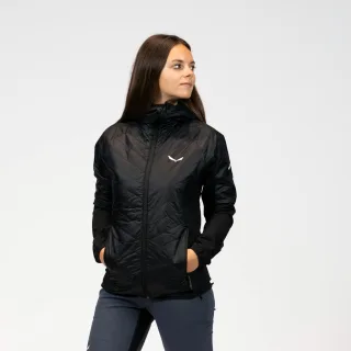 SALEWA - Croda TirolWool® Responsive Hybrid Jacke Damen - Schwarz (Gr.40)