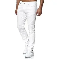 Tazzio Slim-fit-Jeans 16517 in cooler Biker-Optik