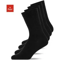 SNOCKS Tennissocken Cleane Sportsocken (4-Paar) aus Bio-Baumwolle, stylish für jedes Outfit