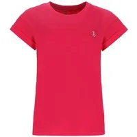 Leitfeuer T-Shirt 11223 Damen Kurzarm-Shirt Baumwolle Rundhals mit überschnittenen Schultern