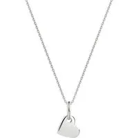 Firetti Kette mit Anhänger Schmuck Geschenk Silber 925 Halsschmuck Halskette Ankerkette Herz