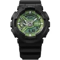 CASIO G-SHOCK Chronograph GA-110CD-1A3ER, Quarzuhr,Armbanduhr,Herrenuhr,digital, bis 20 bar wasserd.Resinarmband