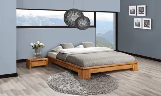 Futonbett Bett Massivholzbett MAISON Buche massiv 160x200 cm