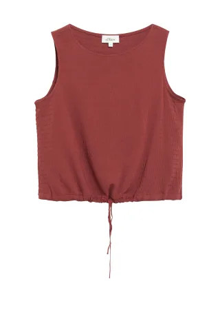 s.Oliver - Bluse rot - Gr. - 48
