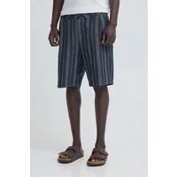 Blend Leinenhose BHMaddox Linen Mix Striped Sommerliche Shorts aus Baumwoll-Leinen-Mix