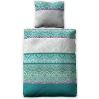 LIVING DREAMS Bettwäsche INDI NIGHTS natürlich reine Baumwolle MADE IN GREEN, Satin, 2 teilig