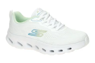 Skechers 125145 WBL GO WALK GLIDE STEP 2.0 - KRISTEE Sneaker wei?/hellgr?n