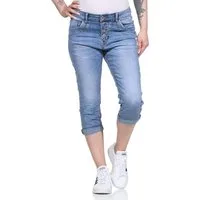 Jewelly 3/4-Jeans 80 Capri Jeans Streetwear