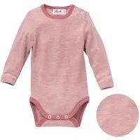 People Wear Organic Langarmbody aus Wolle und Seide
