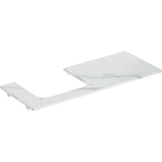 Geberit ONE Waschtisch-Platte, Ausschnitt links, für Aufsatzwaschtisch 505135001