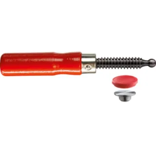 Bessey Holzgriff mit wechselbarer Druckplatte aus Qualitätsstahl mit Schutzkappe - 3101386