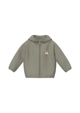s.Oliver - Sweatshirt Jacke olive - Gr. - 74