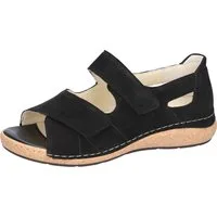 Waldläufer K-Heliett Sandale, Sommerschuh, Sandalette, Keilabsatz, in Komfortweite K (extraweit)