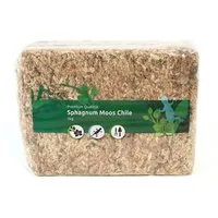 sphagnum-shop.com Terrarien-Substrat Sphagnum Moos aus Chile für Terrarium und Orchideen, Chilenische Premium-Qualität, Ideal für Pflanzenpflege & Terraristik