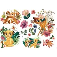 Komar Wandtattoo Be in Nature - Größe 100 x 70 cm (15 St), selbstklebend, Wandsticker, Kinderzimmer