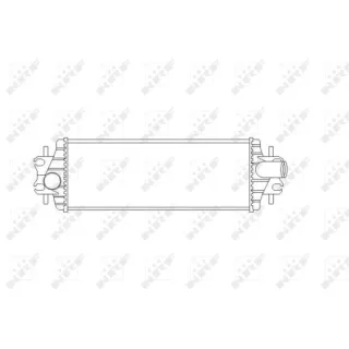 NRF Ladeluftk?hler Nissan Primastar Opel Vivaro Renault Trafic 2,5