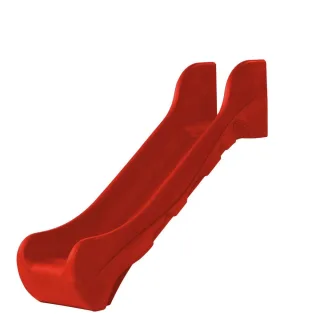Premium Wellenrutsche für Spielturm - 242 cm Länge - 100 cm Podesthöhe - HDPE Kunststoff Rutschbahn für Garten Spielgeräte - Wetterfest - Wickey