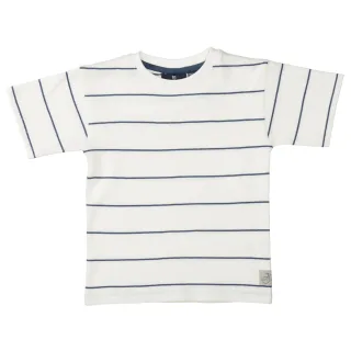 BASEFIELD - Kn.-T-Shirt cream white str. - Gr. - 116/122