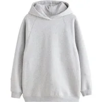 Next Kapuzenpullover Langes Oversized Relaxed Fit Hoodie mit Ziernähten (1-tlg)