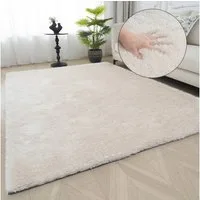 Bruno Banani Teppich Dana Teppich, besonders weich und kuschelig, Kundenliebling, rechteckig, Höhe: 30 mm, uni, Mikrofaser Teppiche, Wohnzimmer, Schlafzimmer, Esszimmer