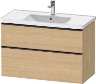 Duravit D-Neo Waschtischunterbau wandhängend Natur Eiche Matt 984x452x625 mm - DE43560BD300000 DE43560BD300000