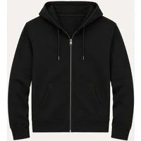 S&S Kapuzensweatjacke (Packung, 1-tlg., Damen) Sweatjacke mit Reißverschluss Kapuze und Eingrifftaschen