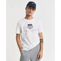 Gant T-Shirt REG ARCHIVE SHIELD SS T-SHIRT mit Logodruck auf der Brust
