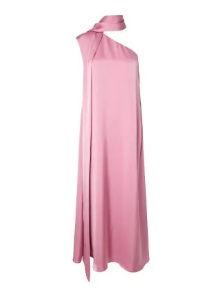 Y.A.S - YASANNALINA ONE SHOULDER MAXI DRESS S. Orchid Smoke - Gr. - 40