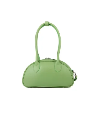 Giulia Monti Schultertasche Grasgrün