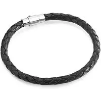 Rafaela Donata Lederarmband schwarz, aus Echtleder